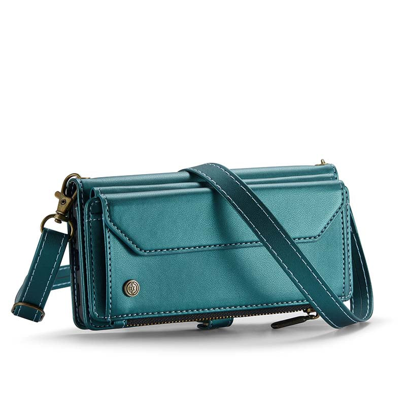 CaseMe Crossbody RFID Phone Bag Green