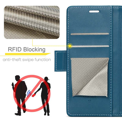 CaseMe RFID Wallet Case Blue