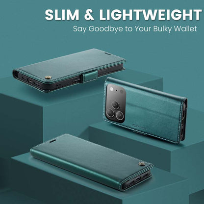 CaseMe RFID Wallet Case Green