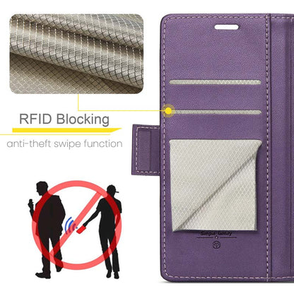 CaseMe RFID Wallet Case Purple