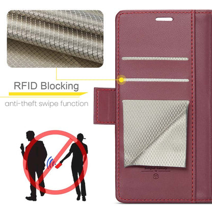 CaseMe RFID Wallet Case Red