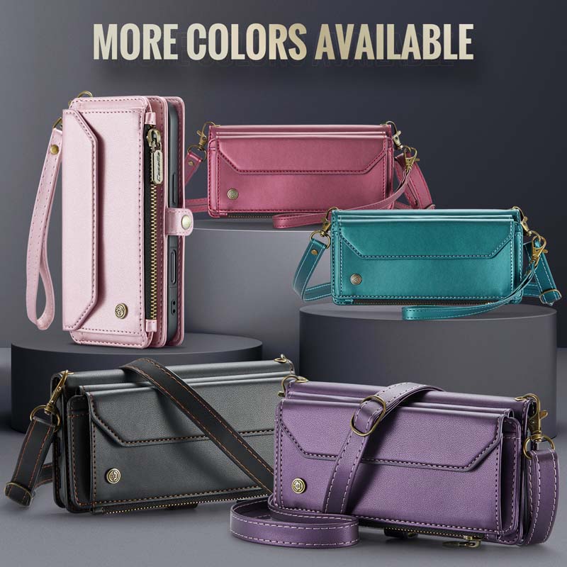 CaseMe Crossbody RFID Phone Bag Black