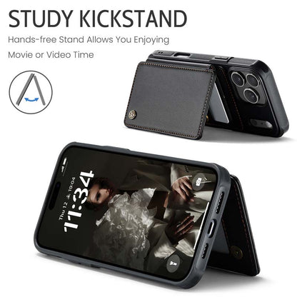 CaseMe Cardholder RFID Phone Case Black
