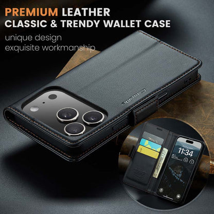 CaseMe RFID Wallet Case Black