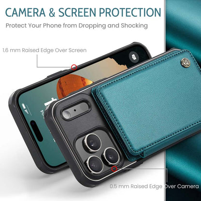 CaseMe Cardholder RFID Phone Case Green