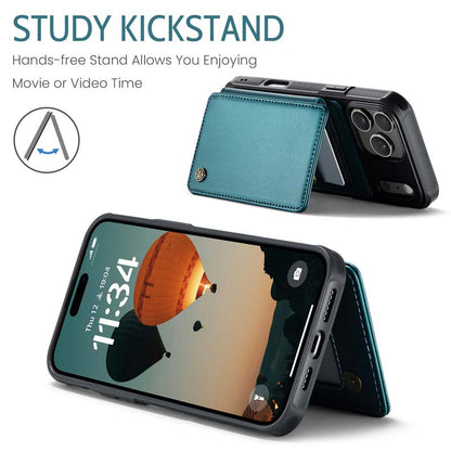 CaseMe Cardholder RFID Phone Case Green