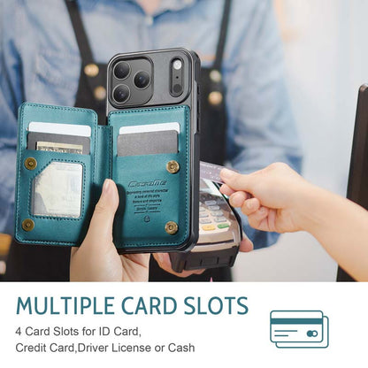 CaseMe Cardholder RFID Phone Case Green
