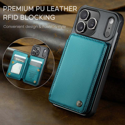 CaseMe Cardholder RFID Phone Case Green