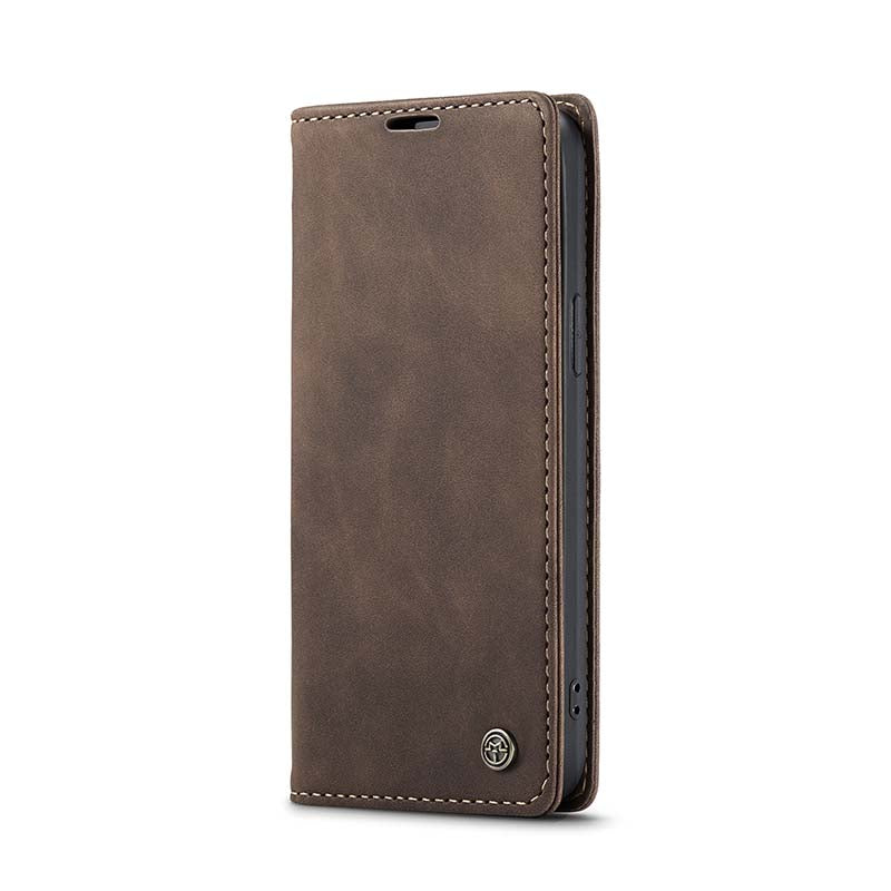 CaseMe Retro Wallet Case Coffee