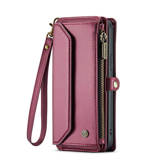 CaseMe Crossbody RFID Phone Bag Red