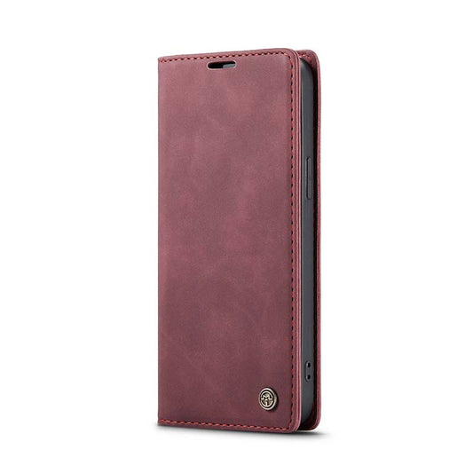 CaseMe Retro Wallet Case Red