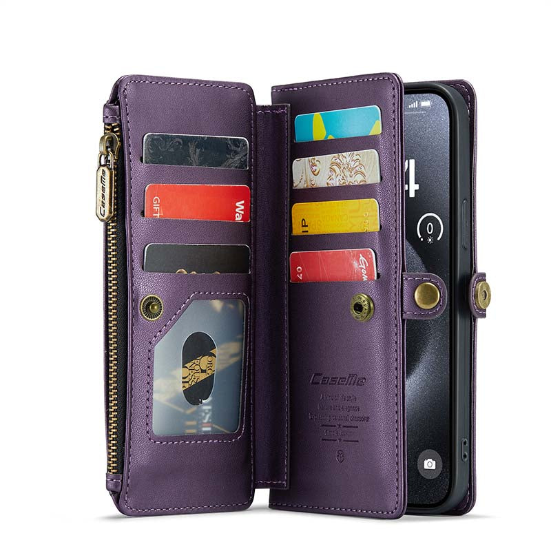 CaseMe Crossbody RFID Phone Bag Purple