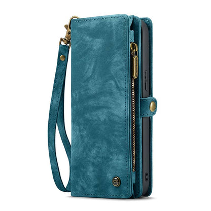 CaseMe Zipper Wallet Detachable Case Blue