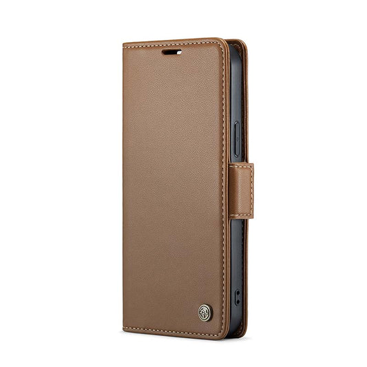 CaseMe RFID Wallet Case Brown