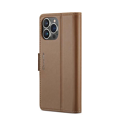 CaseMe RFID Wallet Case Brown