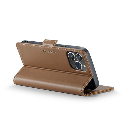 CaseMe RFID Wallet Case Brown