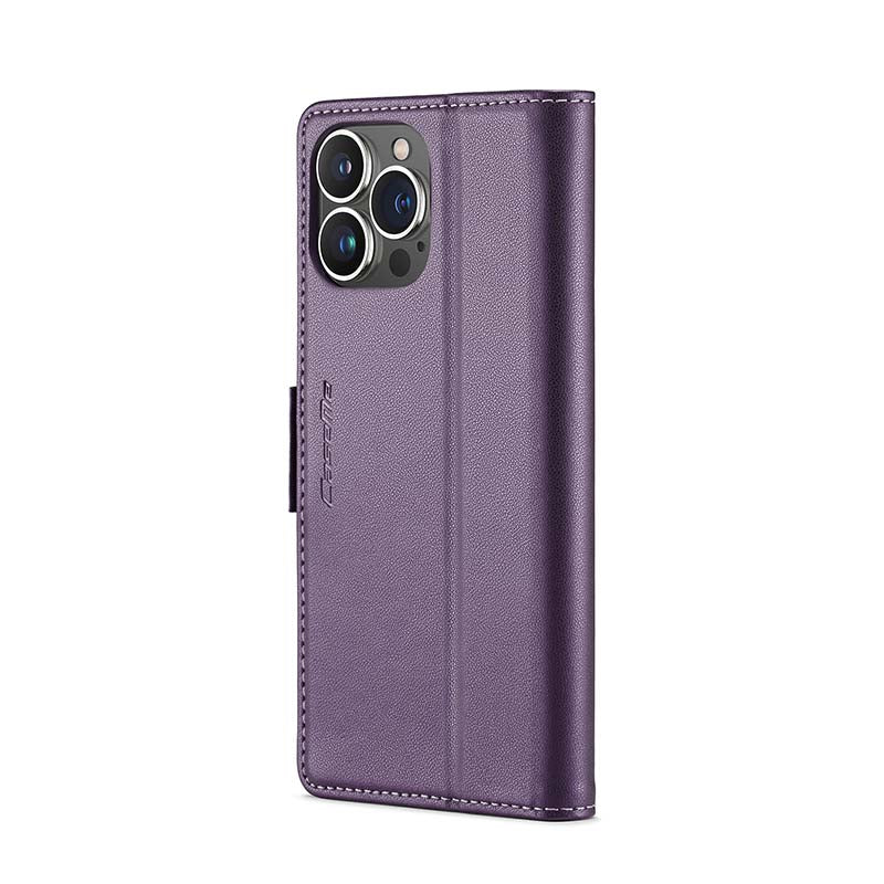 CaseMe RFID Wallet Case Purple