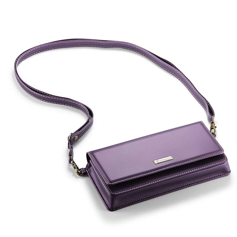 CaseMe Multifunctional Crossbody Phone Bag Purple