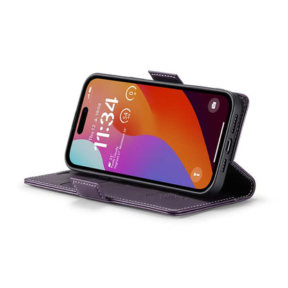 CaseMe RFID Wallet Case Purple