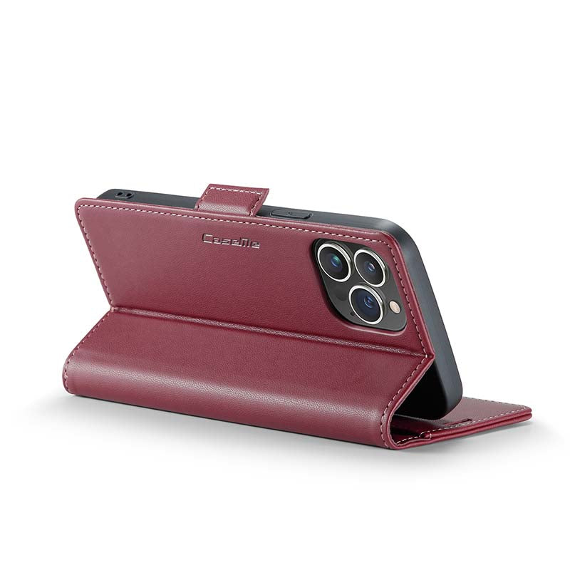 CaseMe RFID Wallet Case Red