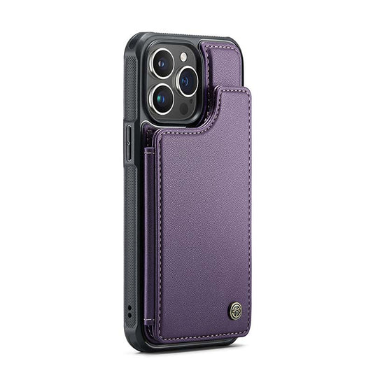 CaseMe Cardholder RFID Phone Case Purple