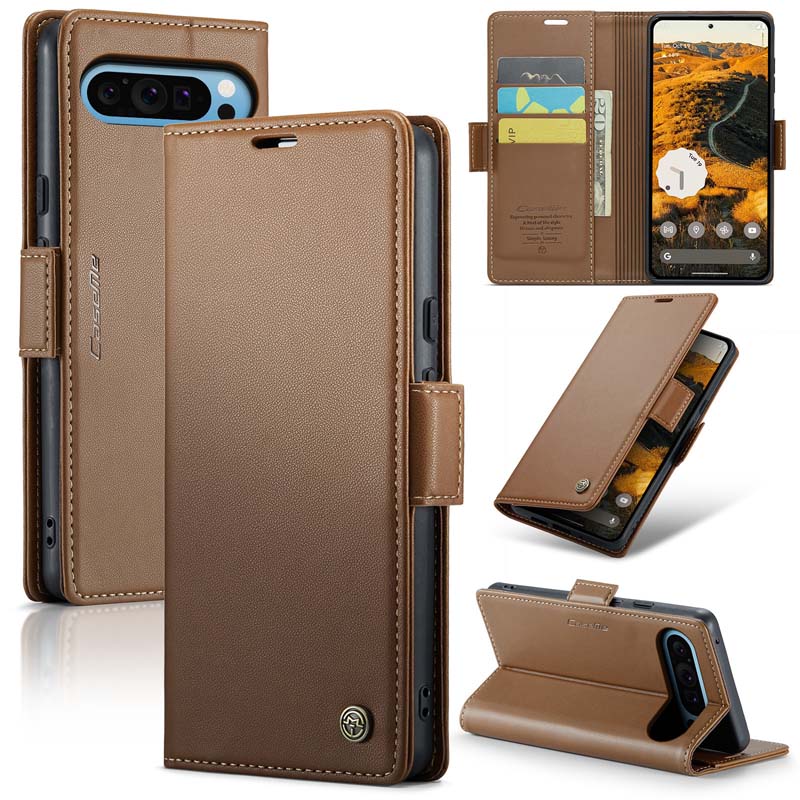 CaseMe RFID Wallet Case Brown