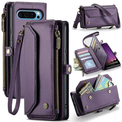 CaseMe Crossbody RFID Phone Bag Purple