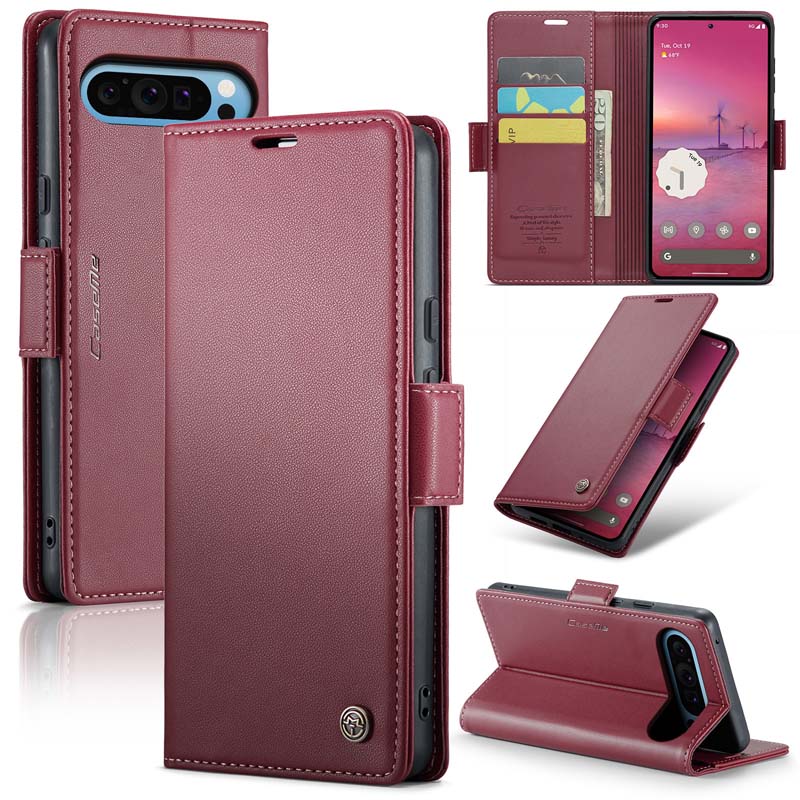 CaseMe RFID Wallet Case Red