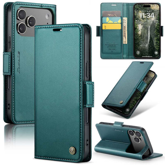 CaseMe RFID Wallet Case Green