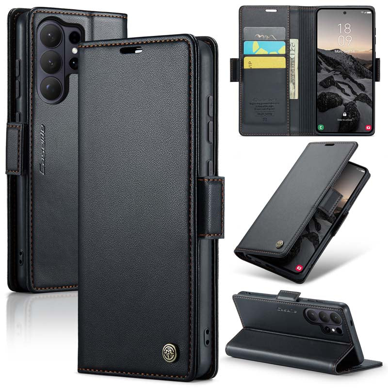 CaseMe RFID Wallet Case Black