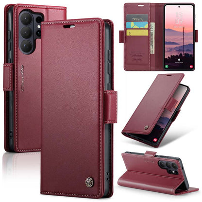 CaseMe RFID Wallet Case Red