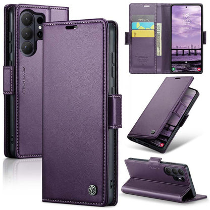 CaseMe RFID Wallet Case Purple