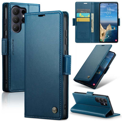 CaseMe RFID Wallet Case Blue