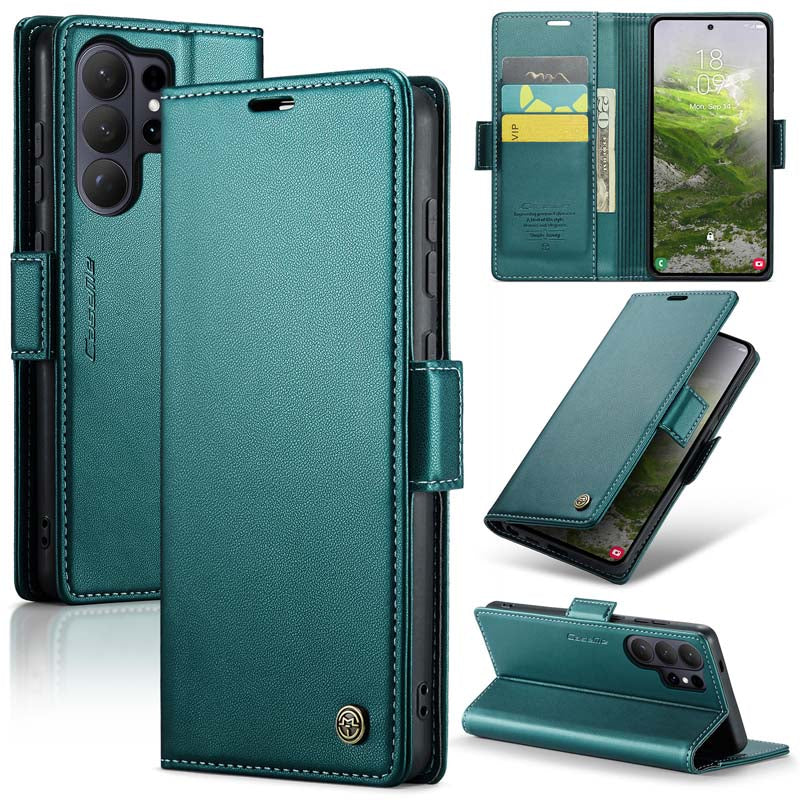CaseMe RFID Wallet Case Green